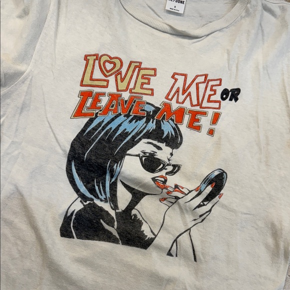 RE/DONE classic tee - love me or leave me. Size small!! - Picture 4 of 7